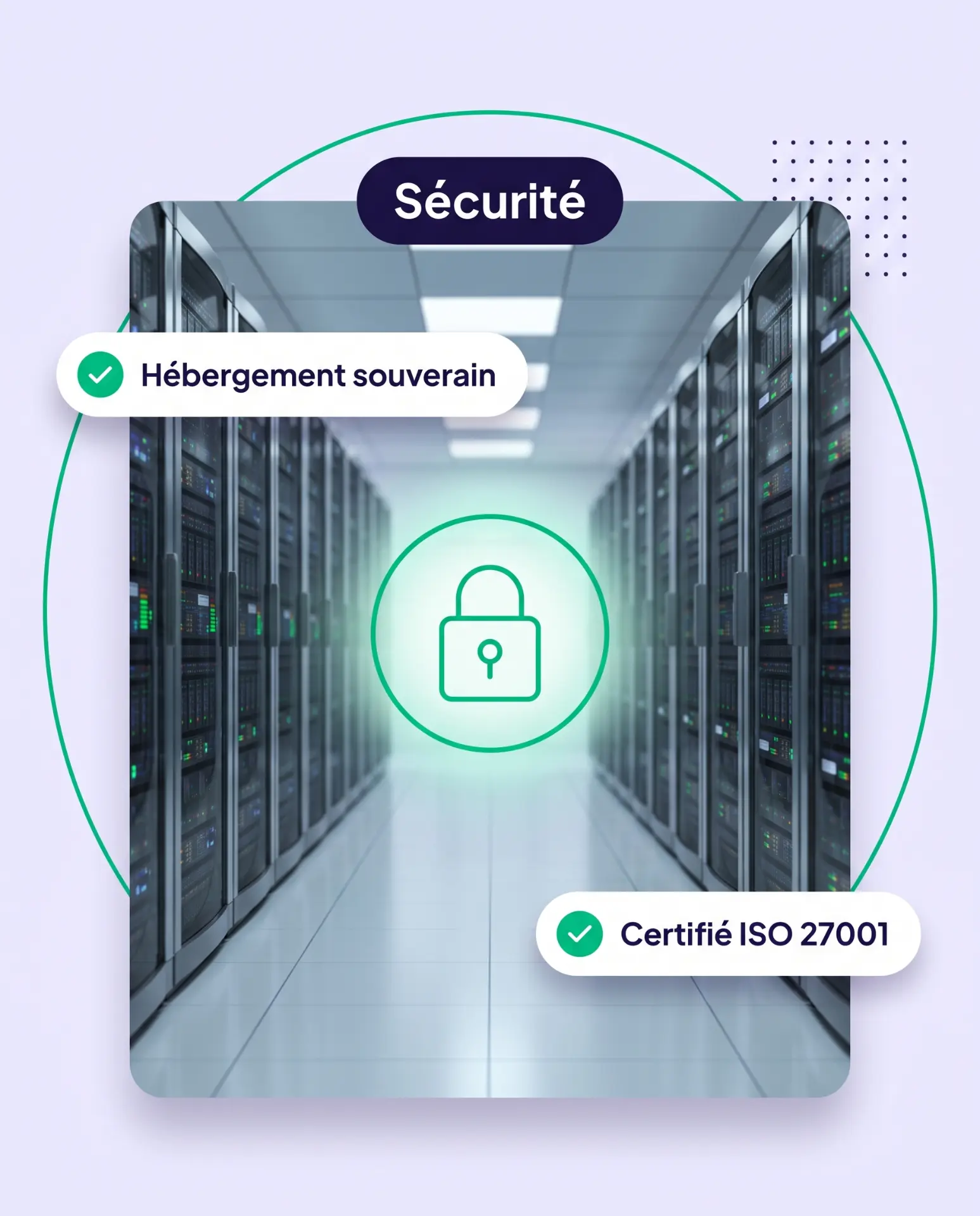 Sécurité Vizalia : hébergement souverain, certifié ISO 27001