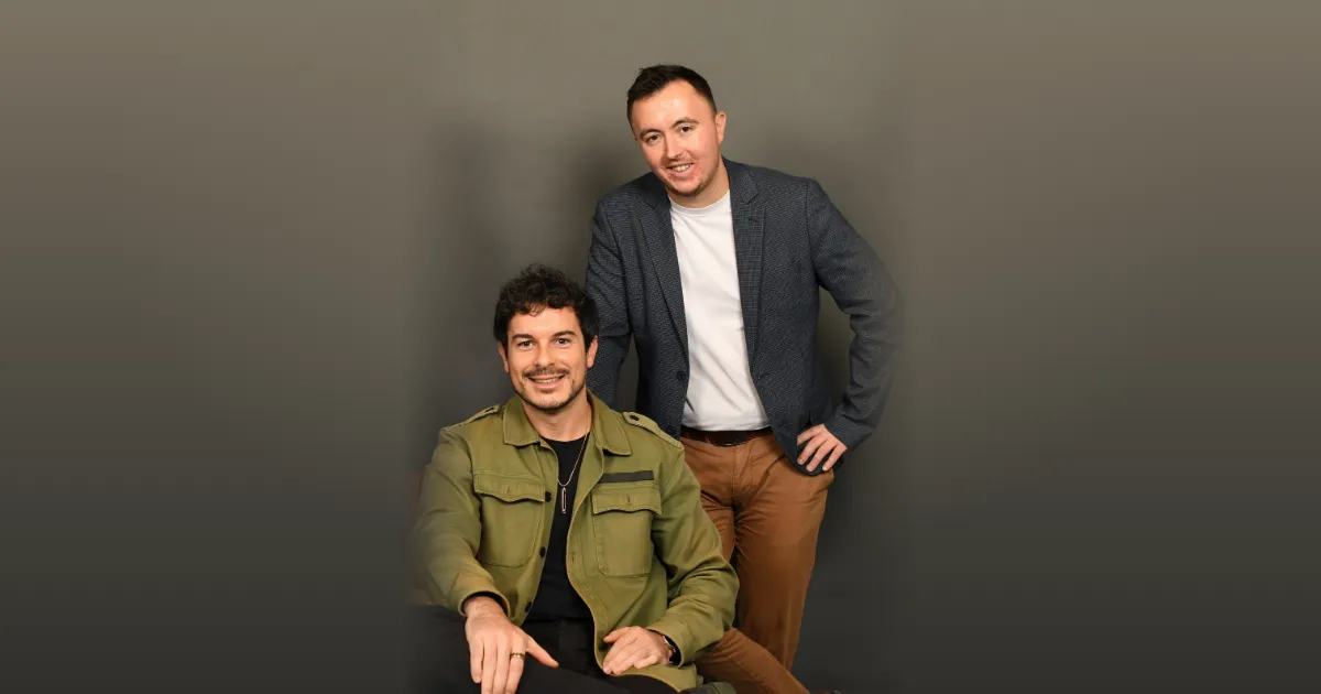 Anthony Tabuyo et Jovien Chappex, cofondateurs de Vizalia