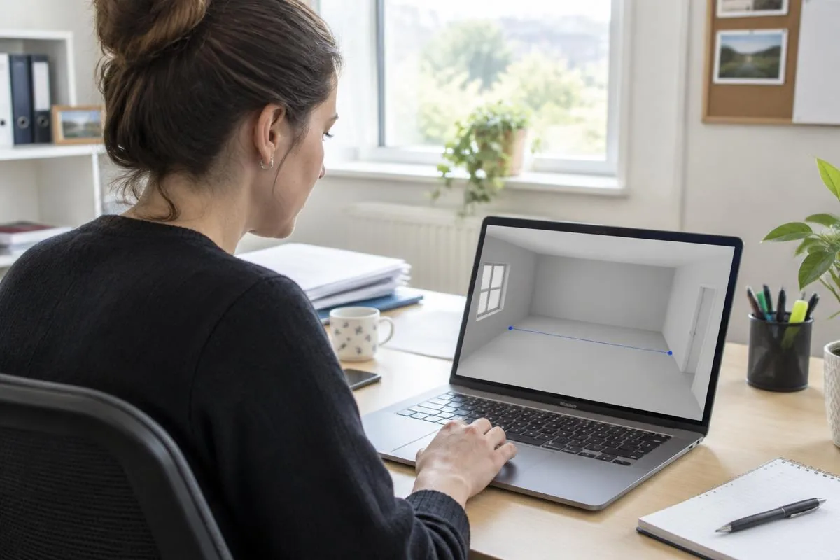 3D Space for claims: the policyholder's room, measured during the call