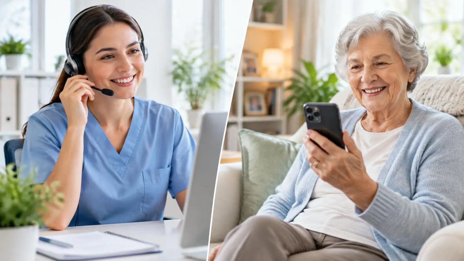 Telecare at home: following patients remotely, between two visits